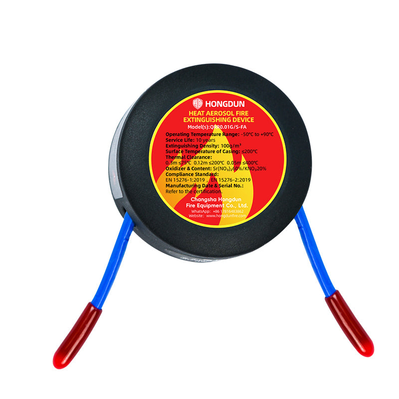 Extintor de Incendio Aerosol QRRO.01G ( 10g) Redondo