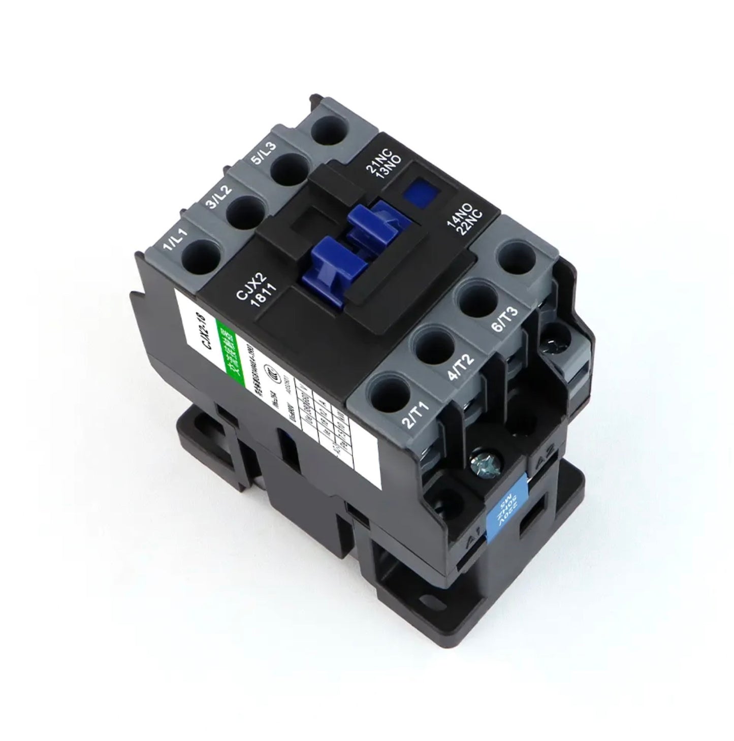 Contactor CA CJX2-1811 NO NC 220 V Contactor trifásico Contactor magnético eléctrico