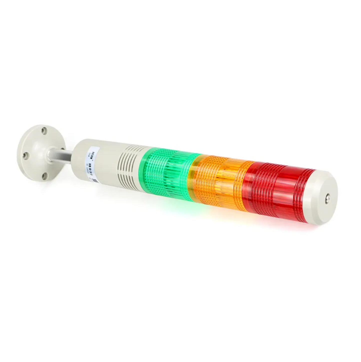 Luz de advertencia de tres colores con señal LED y zumbador incorporado