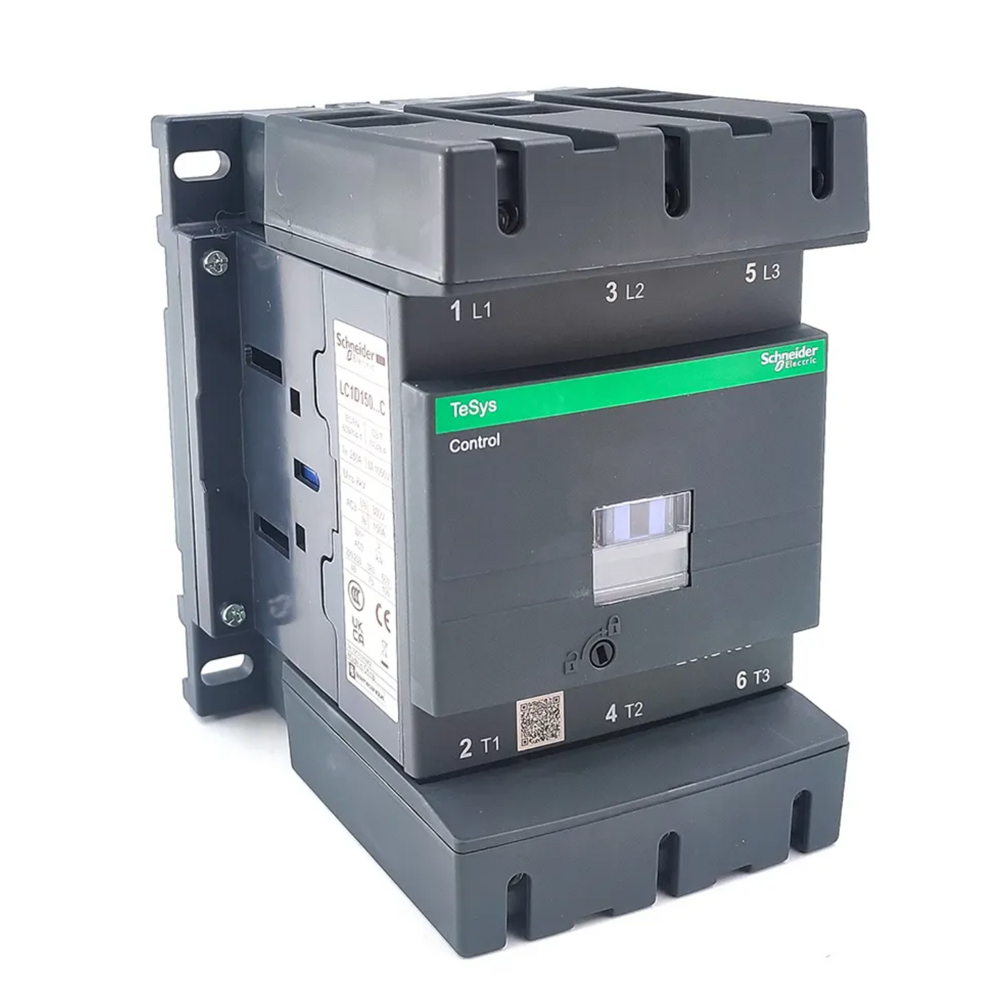 Contactor de CA trifásico LC1D15000M7C para montaje en riel DIN