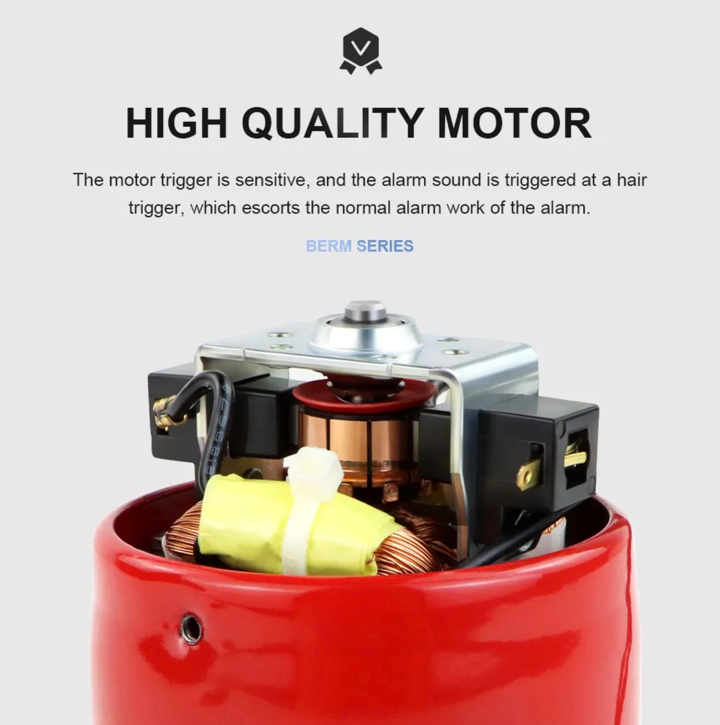 Alarma industrial con zumbador de alto decibelio de 220 V