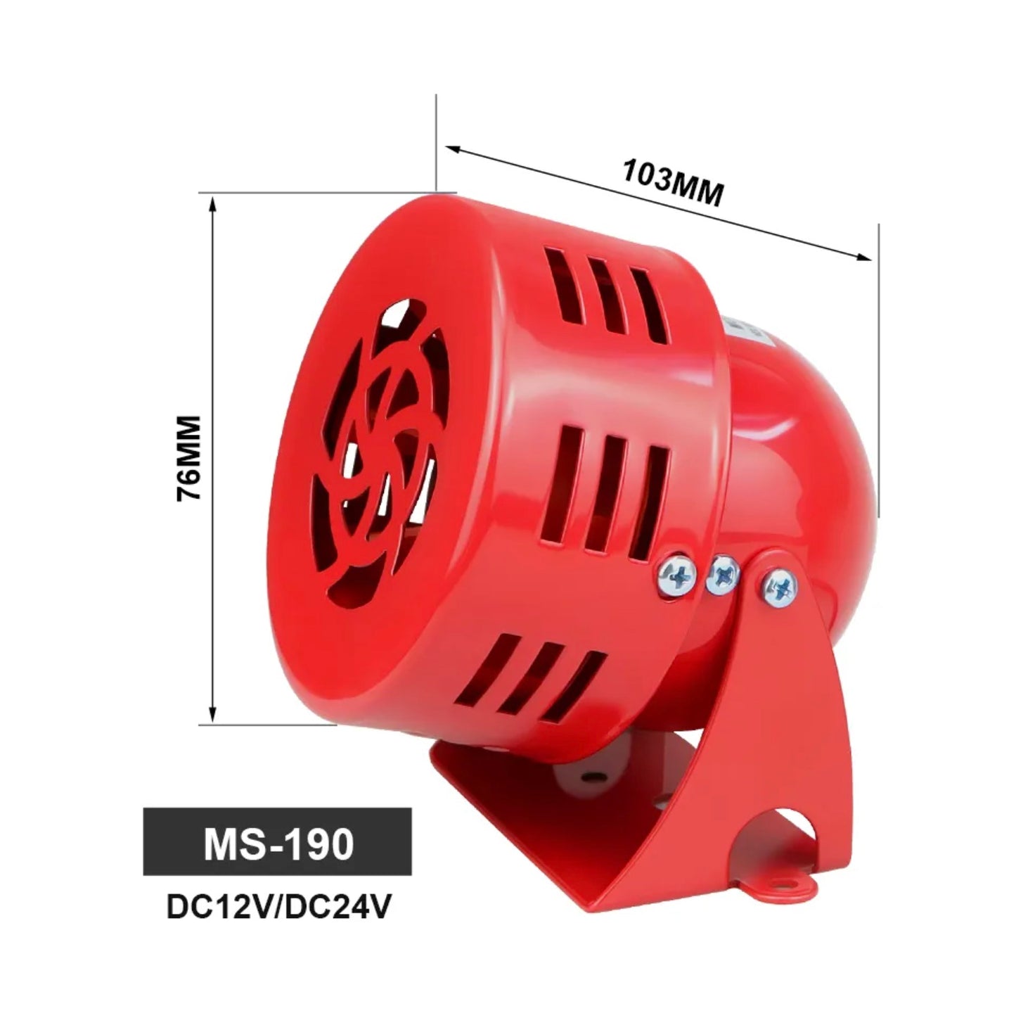Alarma industrial con zumbador de alto decibelio de 220 V