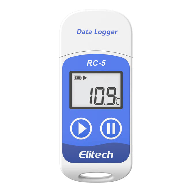 Registrador de datos de temperatura Elitech RC-5