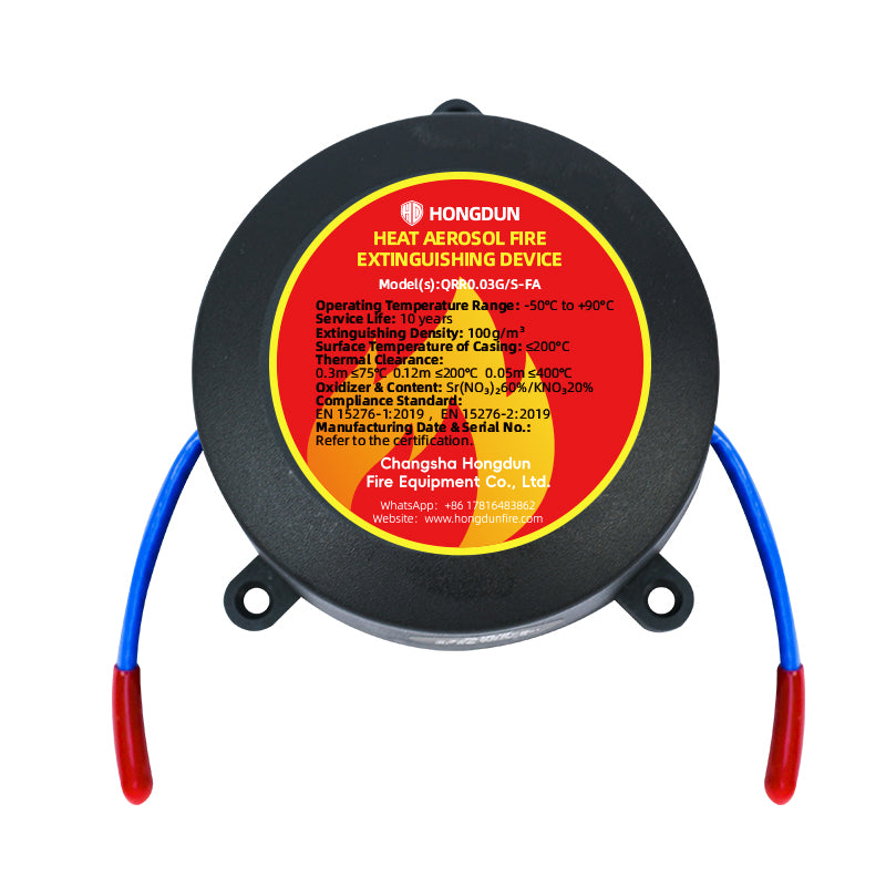 Extintor Redondo Modelo QRRO03G de Alta Capacidad