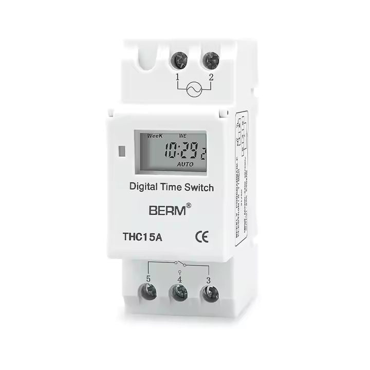 Temporizador digital programable THC15A 220V 30A