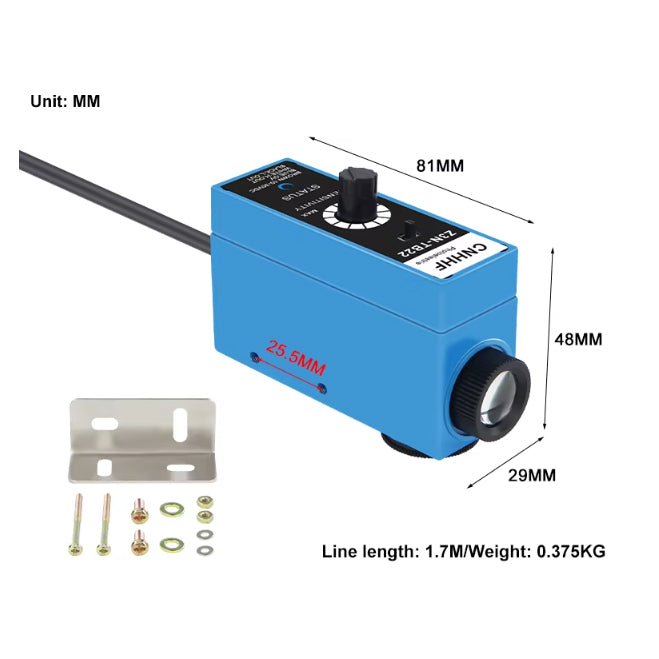 Sensor de color interruptor fotoeléctrico Z3N-TB22