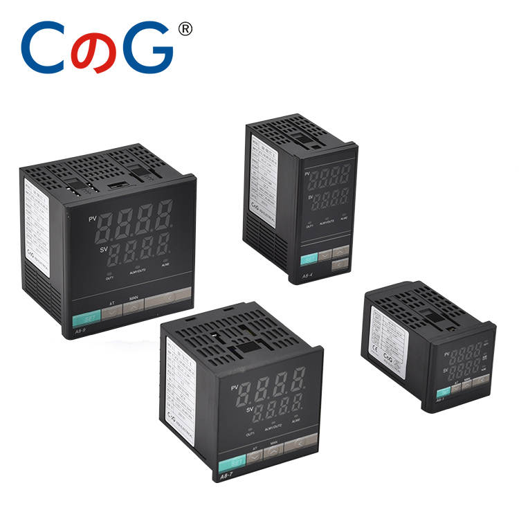 A8 - 4 48*96MM Temperature Controller For Mechanical Output Relay or SSR - 320214896US - Sumiempaques Corp.