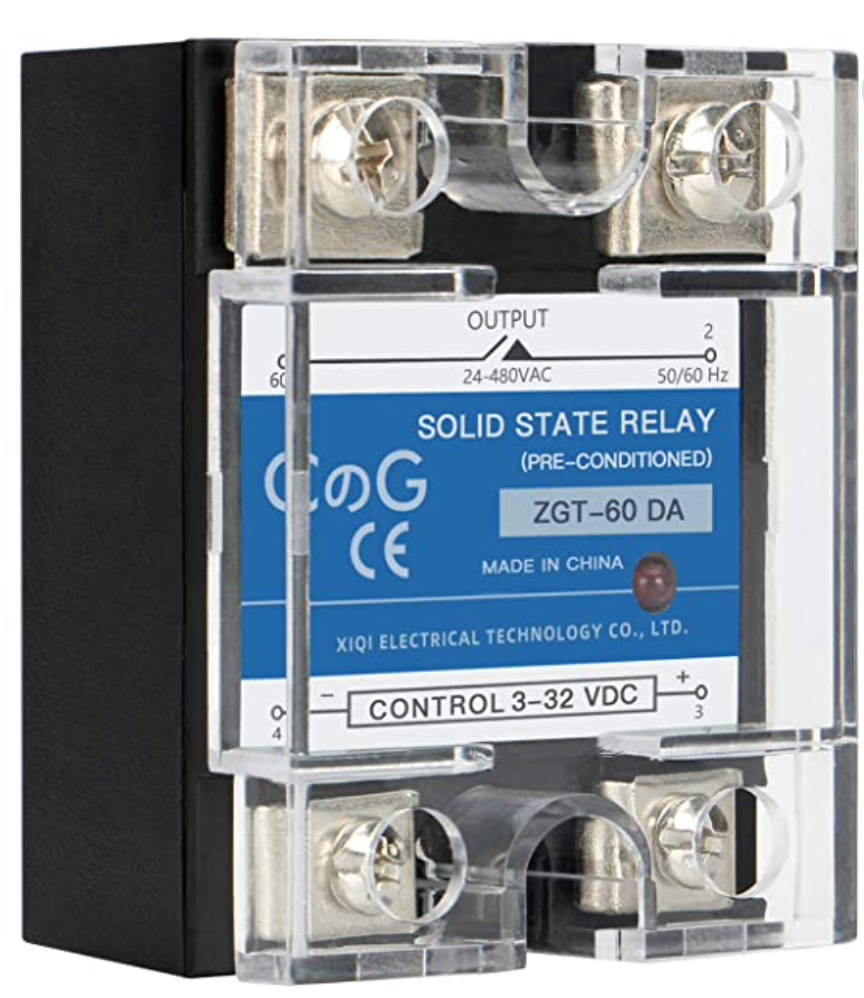 Solid State Relay SSR-60DA 3-32VDC to 24-480VAC