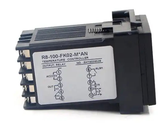 Temperature Controller R8-100 48*48mm 600 800 Degree Input K J PT100 0-10V 4-20mA PID Output SSR Relay 110V-220V 24V 380V - 320224848US
