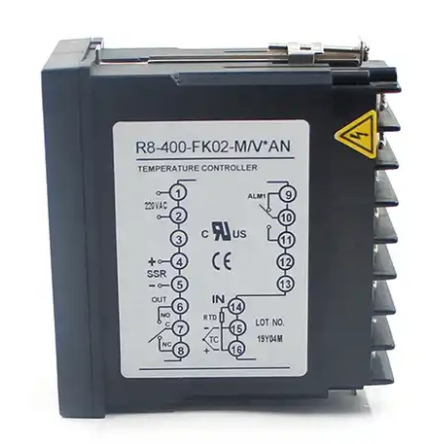 Controlador de temperatura R8-400 48*96 mm, entrada de 600-800 grados, K, J, PT100, 0-10 V, 4-20 mA, salida PID, relé SSR, 110 V-220 V, 24 V, 380 V