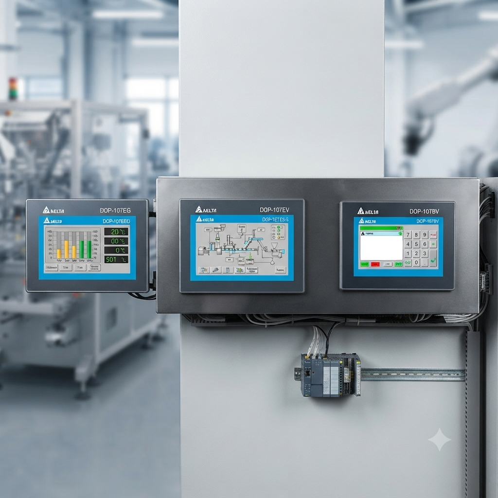 Pantallas HMI para PLC