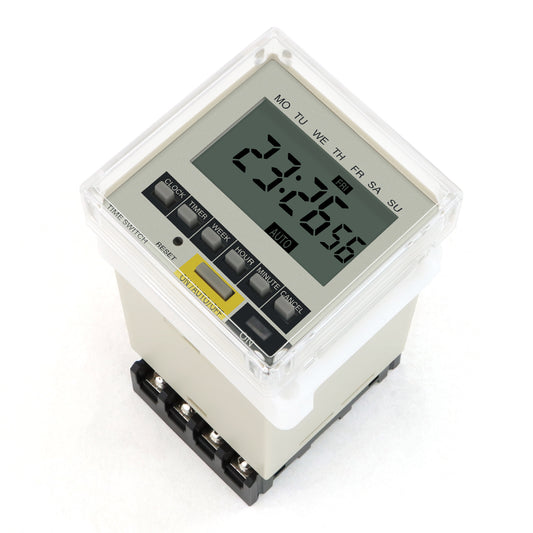 Temporizador Cíclico T-03 con Microcomputadora – Control Preciso 220V para Soldadura y Automatización