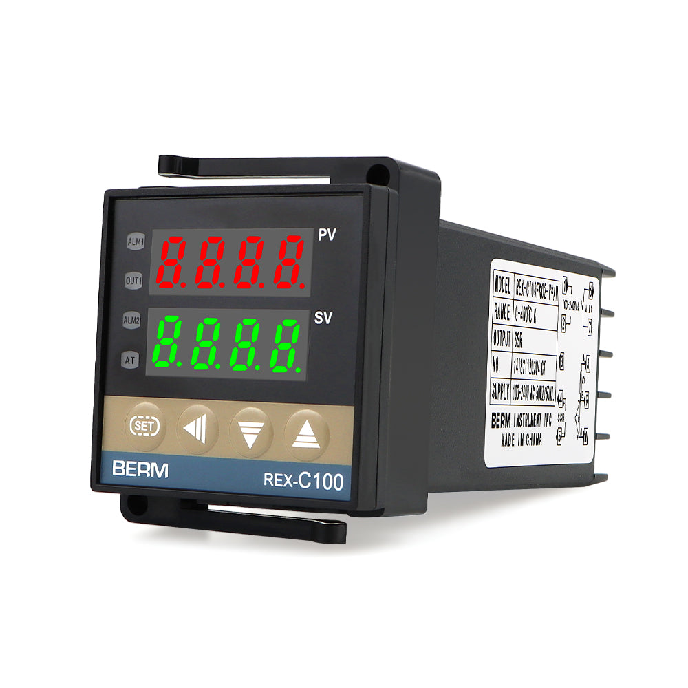 Termostato Industrial Digital REX-C100 Compacto SSR