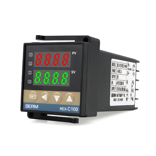 Termostato Industrial Digital REX-C100 Compacto SSR