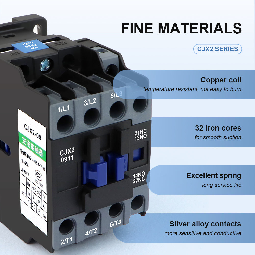 Contactor Industrial De Potencia CJX2-18