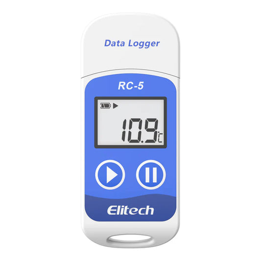 Registrador de datos de temperatura Elitech RC-5