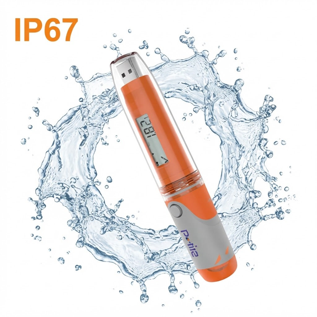 Termómetro e Higrómetro Digital Data Logger USB Tipo Lápiz - Elitech RC-51H
