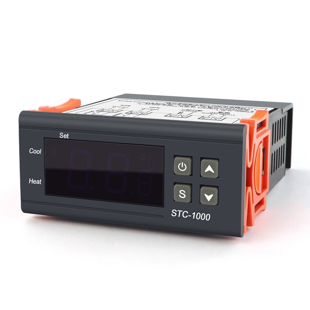 Controlador de Temperatura Digital STC-1000 (Termostato y Relé Dual)